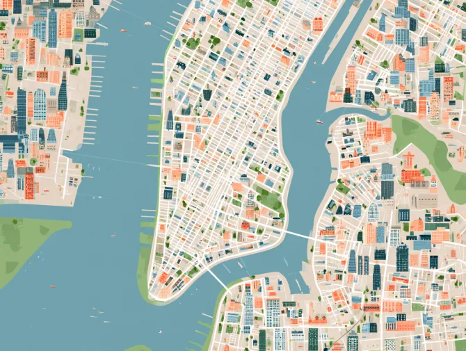 map of Santa Monica & Greater Los Angeles