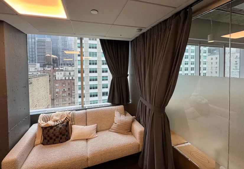 Dark Grey Acoustic Curtains